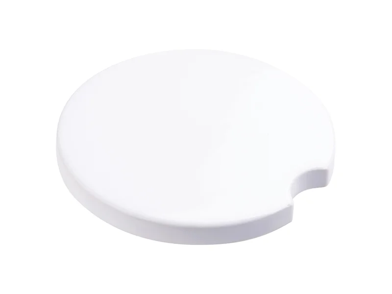 Glossy Ceramic Sublimation Blank Car Coaster (Φ6.5cm / 2.6")