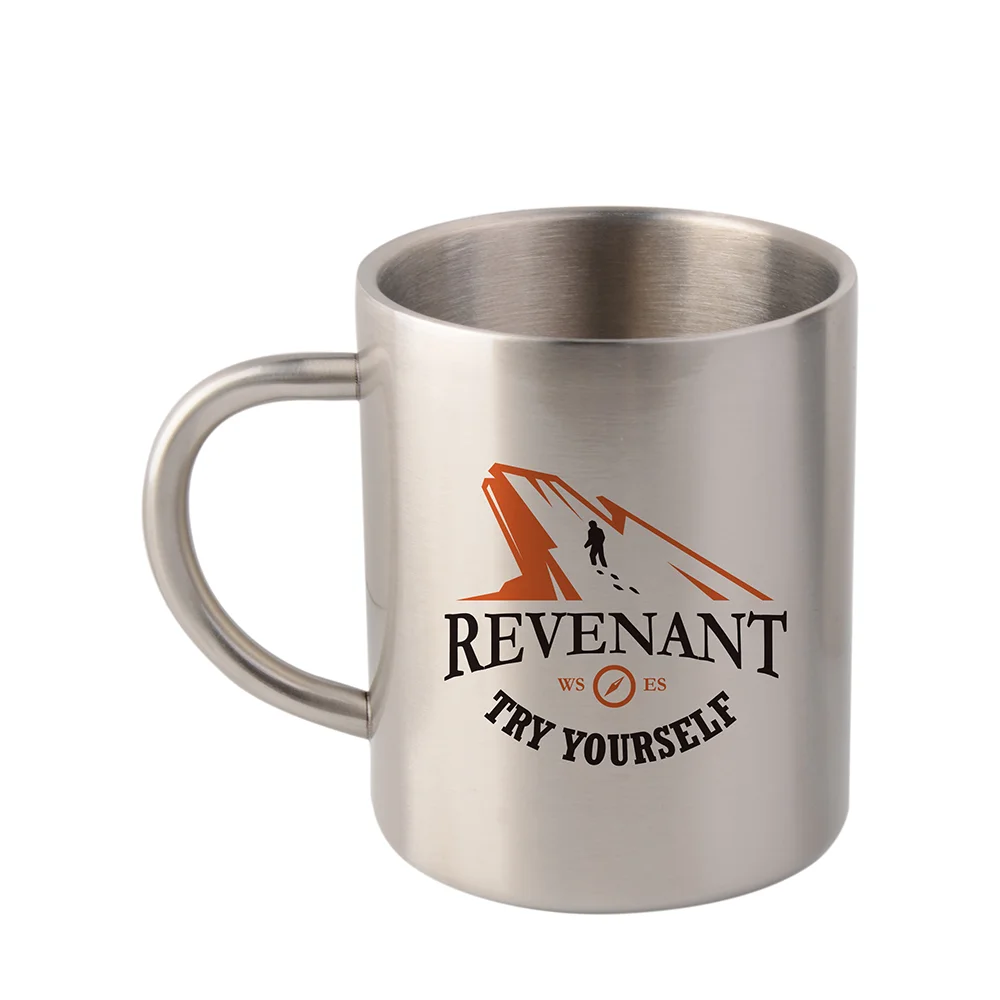 15oz Sublimation Stainless Steel Mug Silver