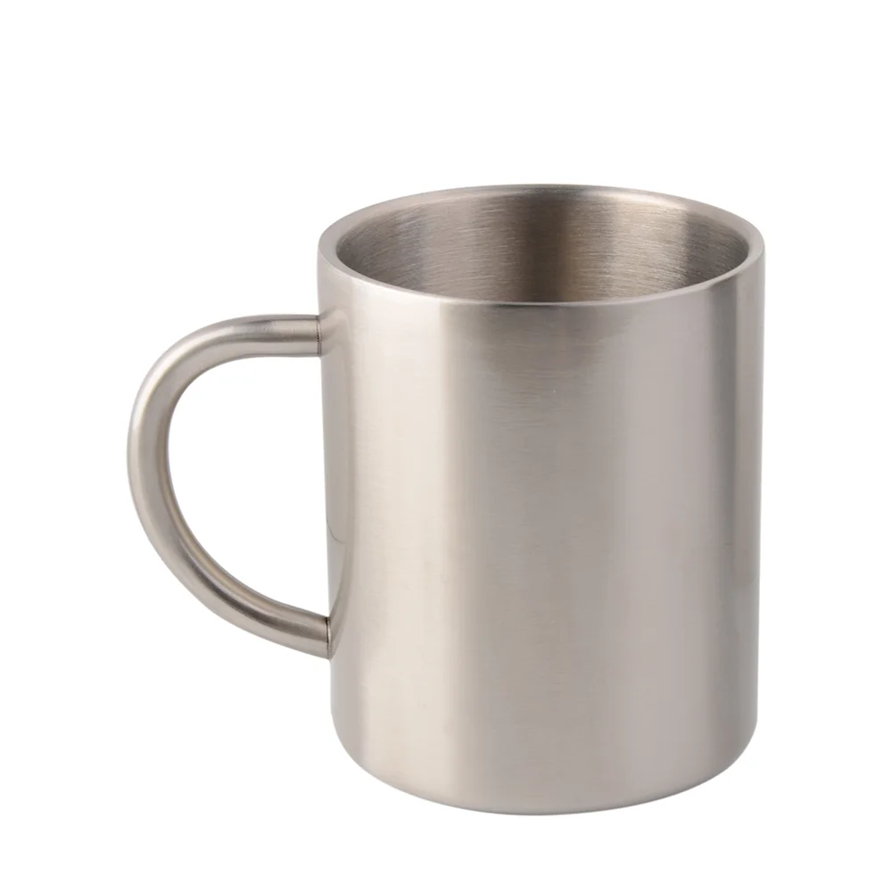 15oz Sublimation Stainless Steel Mug Silver