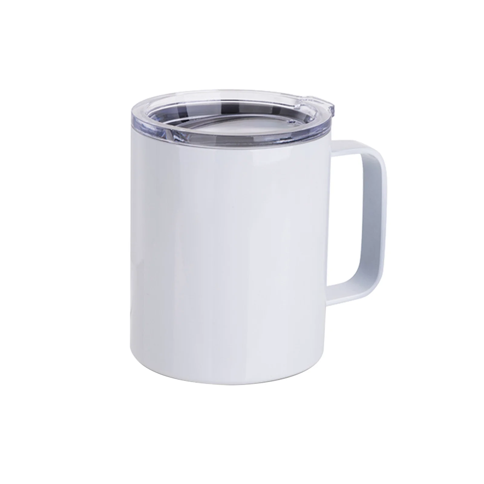 Stainless Steel Mug-Seamless(10oz/300ml,Sublimation blank,White)