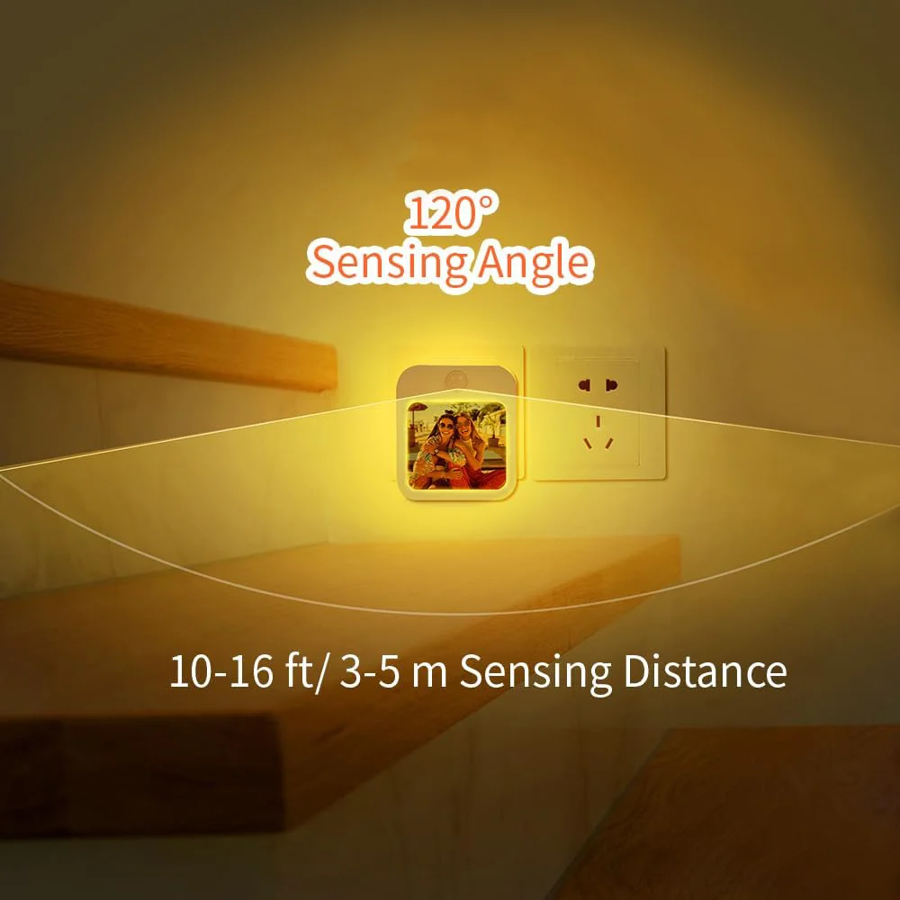 Sublimation LED Motion Sensor Night Light