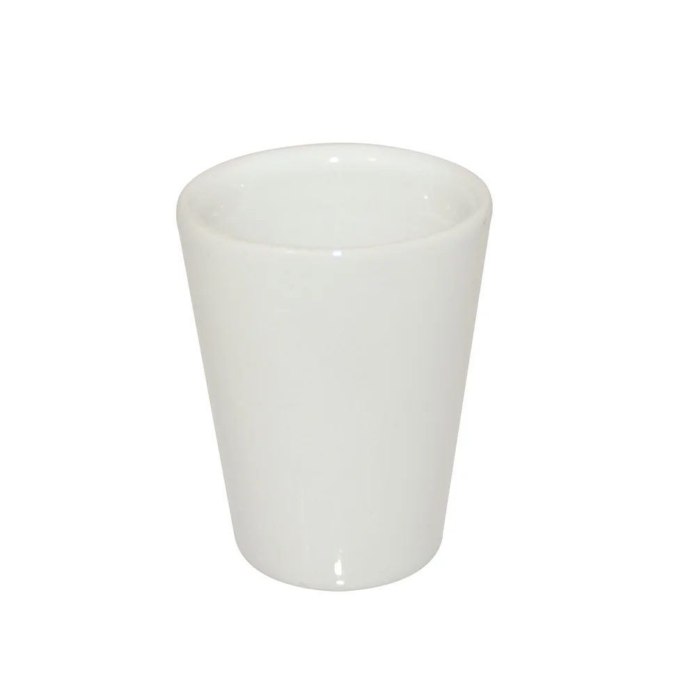 1.5oz Blank Sublimation Ceramic Shot Mug Glossy White