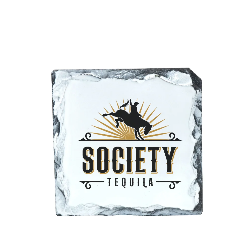 Sublimation Blank Slate Drink Coaster (Square, 10×10cm / 3.9"×3.9")