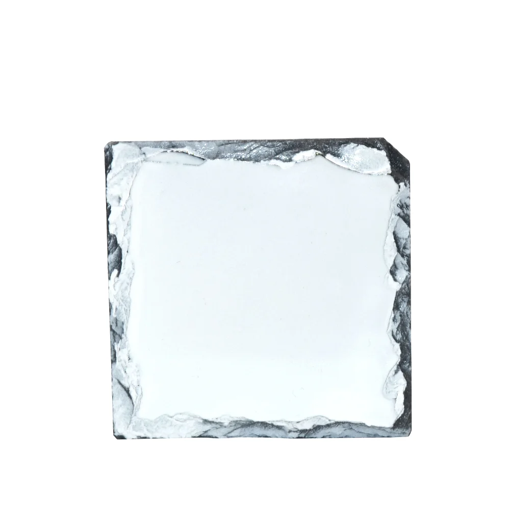 Sublimation Blank Slate Drink Coaster (Square, 10×10cm / 3.9"×3.9")
