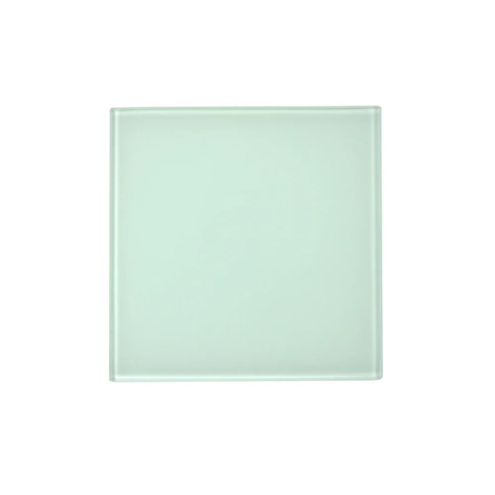 Sublimation Blank Tempered Glass Drink Coaster (Square, 10×10cm / 3.9"×3.9")